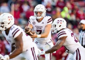 Tommy Stevens shines in relief of Garrett Shrader for Mississippi State