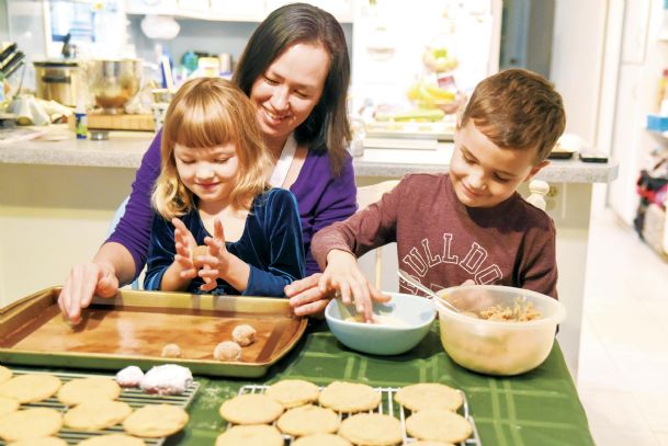 Cookie mom: Christmastime, any time, means cookies galore at the Cancellare home