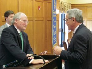 State supreme court chief justice highlights increased public access to courts system