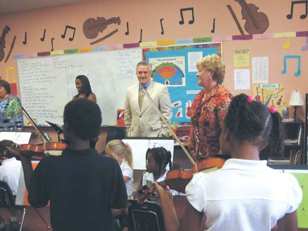 Congressional review: Arts school gets A-plus (video)