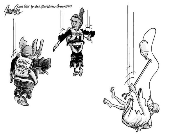 Editorial cartoon for 10-11-13