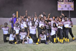 Columbus High slow-pitch softball just won a district title, and the Falcons aren’t done yet