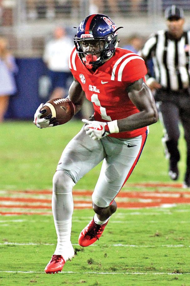 Brown sets receiving record in Ole Miss’ victory