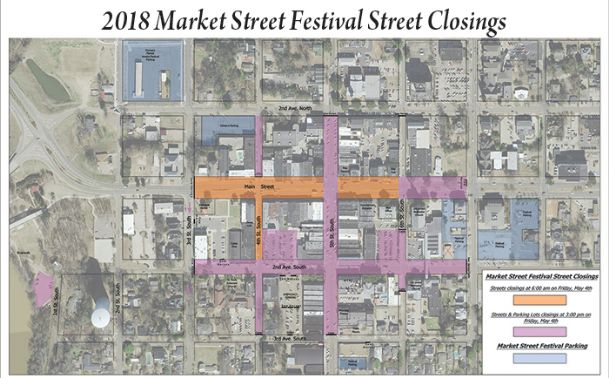 Market Street Festival this weekend