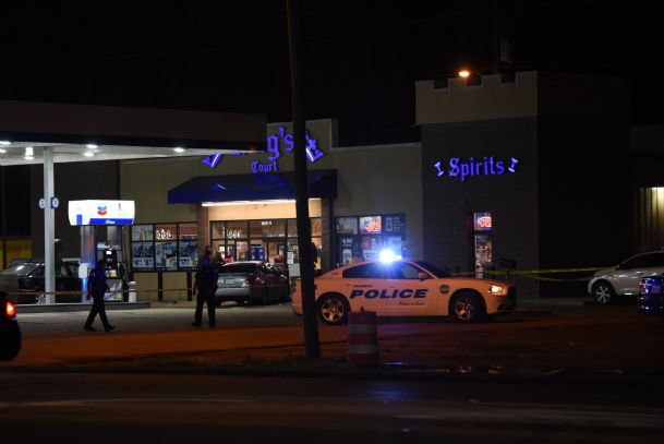 Man shot in ‘domestic violence incident’ at convenience store
