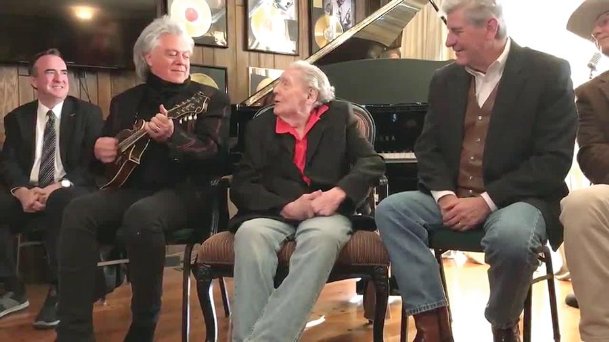 Jerry Lee Lewis receives Country Music Trail marker