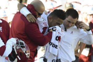 Injuries loom large in Alabama’s throttling of Mississippi State