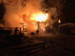 Fire destroys Oktibbeha home