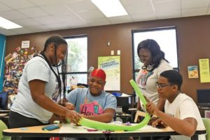 Rolling & coasting: Foam and marbles help teens avoid summer ‘brain drain’