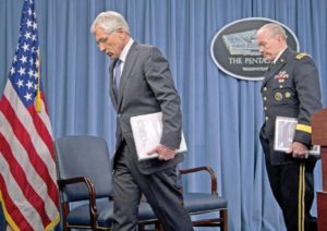 Hagel says military must shrink to face new era
