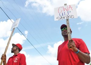 Photos: Communication Workers of America strike