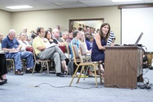Board defies citizens, ousts Spruill