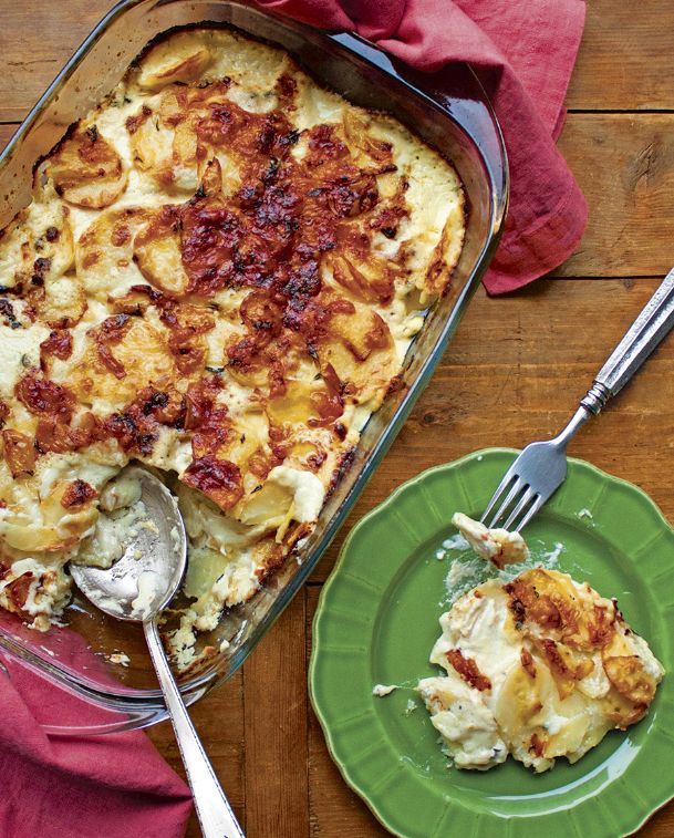 Cooking on Deadline: Thyme and Yukon Gold potato gratin