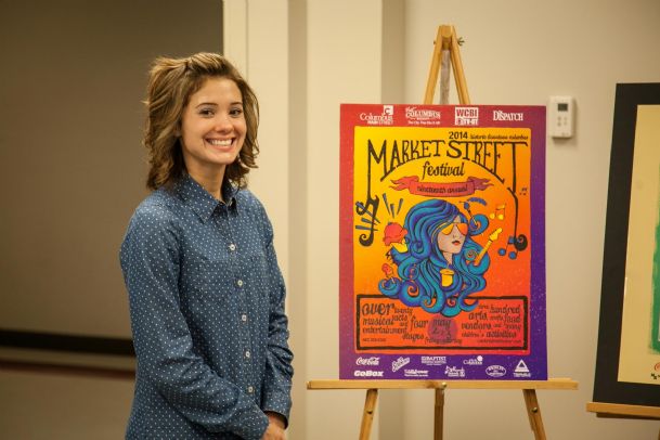 MUW student submits winning Market Street 2014 poster