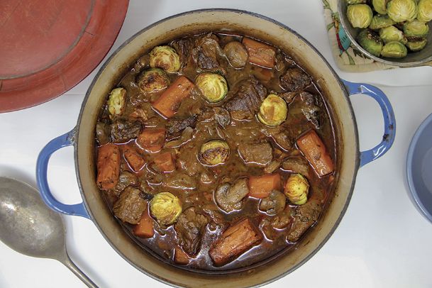 Rich and heavy French beef stew actually made healthier