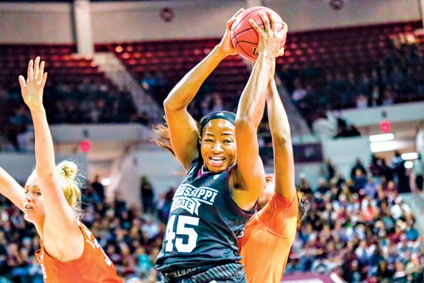 Okorie’s improved play provides spark for MSU women