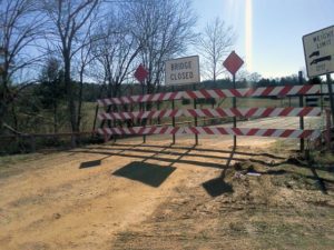 Harris Road bridge closes for repairs