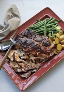 Entertaining? Try a fall-apart roasted pork shoulder