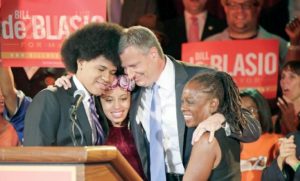 White mayor, black wife: NYC shatters an image