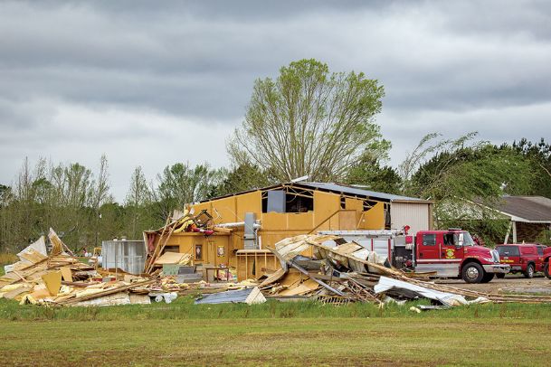 Deadly storm ravages Monroe County