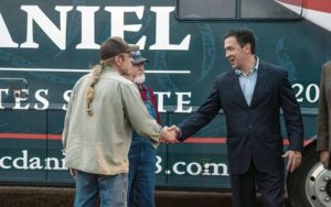 Photo: McDaniel visits Columbus