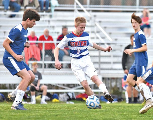 Heritage Academy boys soccer rolls past Bayou Academy