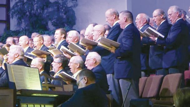 Premier men’s choir will present noon concert Tuesday in Columbus