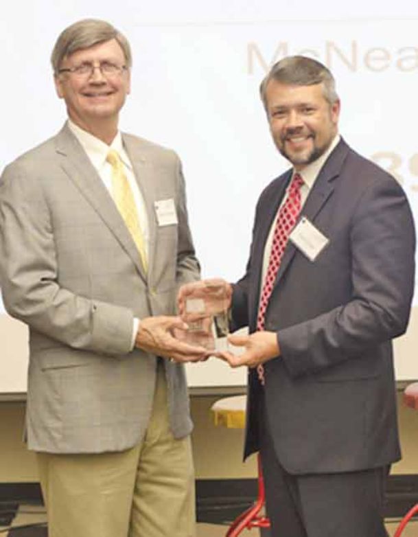 Business brief: McNeal honored