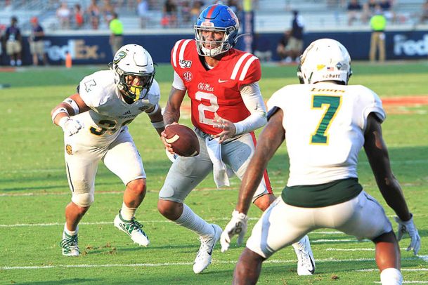 Ole Miss holds off Southeastern Louisiana upset bid