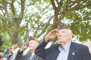 Photo: Saluting our veterans