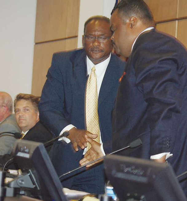 Council reprimands Smith, Karriem