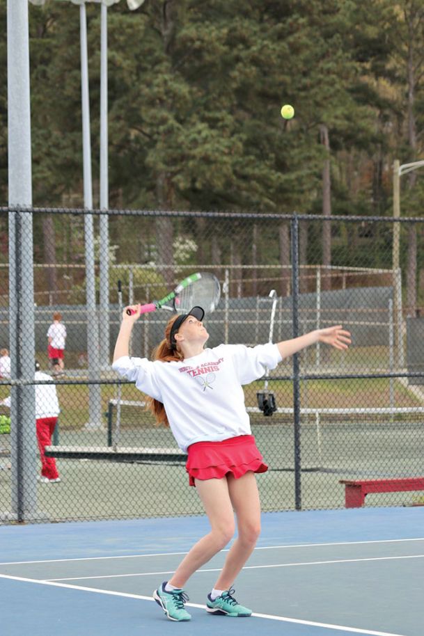 Present, future look bright for Heritage Academy tennis