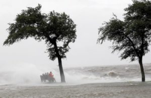 Isaac causing flooding across Coast