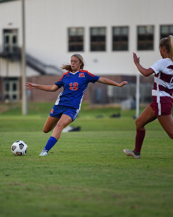 Starkville Academy girls soccer blown out by powerhouse Hartfield Academy, but Vols happy with performance