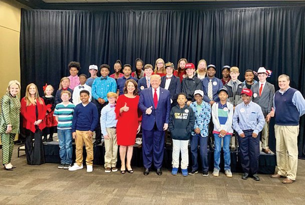 New Hope class meets Trump during Tupelo rally