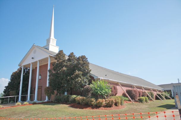 Sanctuary of Lowndes County church condemned