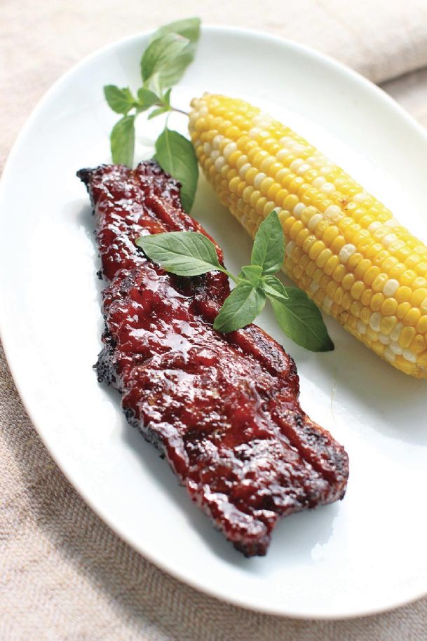 Pigs get off the hook for these summer-friendly grilled ribs