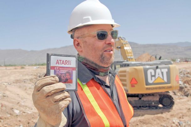 Diggers find Atari games in landfill