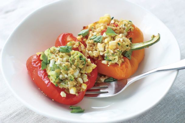 Ditch the rice: Go with a new grain for better stuffed peppers