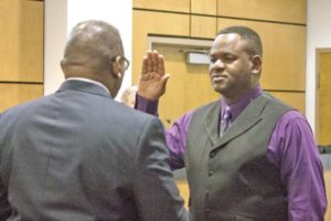 Lewis sworn in as Columbus police chief