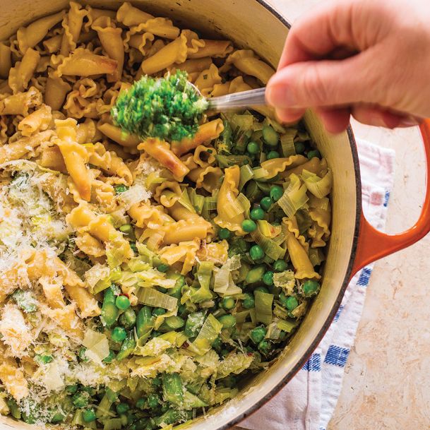 Rethinking pasta primavera to make it taste like spring