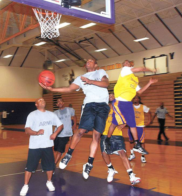 Basketball tournament raises money for for the Family Readiness Group fund