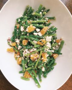 Taking green bean salad up a notch