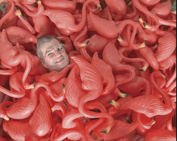 Creator of pink plastic lawn flamingo dies at 79