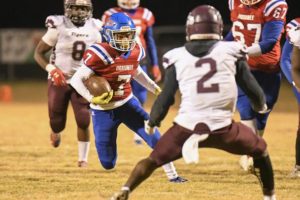 Bobby Shanklin runs for four scores, Noxubee County shuts out Coahoma AHS in first round of playoffs