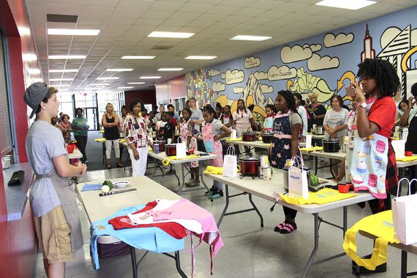 The Boys and Girls Club of the Golden Triangle hosts youth cooking demonstration to help fight childhood hunger