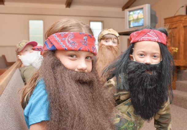 Photo: Duck Dynasty Day at Victory Christian Academy