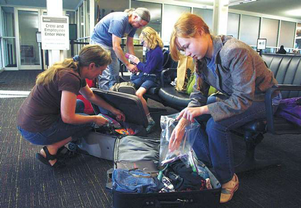 Sept. 11, 2001 at Golden Triangle Regional Airport