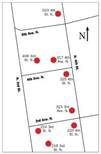 City to demolish eight houses in Burns Bottom