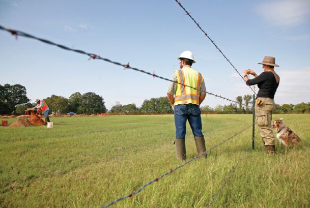 Texas landowners take a stand against Big Oil